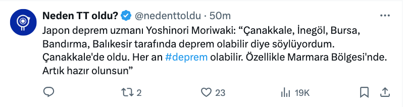 yoshinori moriwaki deprem bekledigi illeri siraladi her an olabilir